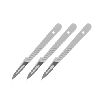 DISPOSABLE SCALPEL KNIFE – 3 PIECES