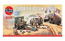 1/76 25PDR FIELD GUN & QUAD