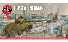 1/76 LCM3 & SHERMAN