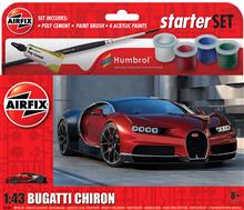 1/43 SMALL STARTER SET NEW BUGATTI CHIRON