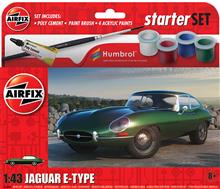 1/43 SMALL STARTER SET JAGUAR E-TYPE