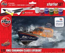 1/72 STARTER SET - RNLI SHANNON CLASS LIFEBOAT