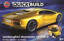 QUICKBUILD LAMBORGHINI AVENTADOR - YELLOW (6/23) *