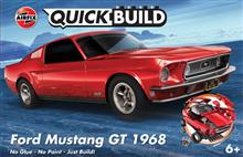 QUICKBUILD FORD MUSTANG GT 1968 RED