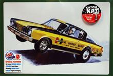 1/25 PLYMOUTH BARRACUDA HEMI UNDER GLASS 1966