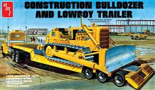 1/25 LOWBOY TRAILER & BULLDOZER COMBO