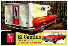 1/25 CHEVY EL CAMINO PICKUP W/CAMPER 1965