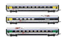 1/160 SBB 3-UNIT ETR 610 INTER COACHES CISALPINO