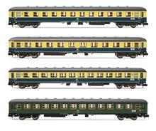 1/160 DB 4-UNIT SET INT.ZONENZUG CONSISTS M COACHES IV-V