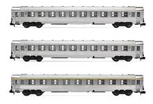 1/160 SNCF 3-UNIT DEV INOX COACHES A9 + B10 COACHES III