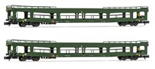 1/160 DB AG 2-UNIT DDM CAR TRANSPORTER GREEN V