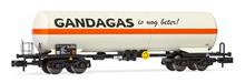 SNCB 4-AXLE GAS TANK WAGON WHITE GANDAGAS V-VI