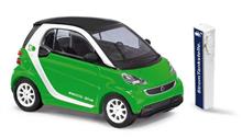 1/87 SMART FORTWO COUPÉ ELECTRIC GRÜN 2012