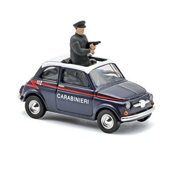 1/87 FIAT 500 CARABINIERI 2 FIGURE