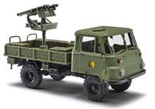 1/87 ROBUR LO 2002 A MIT GESCHÜTZ NVA 1983