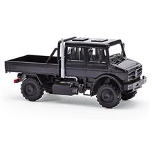 1/87 MERCEDES-BENZ UNIMOG U5023 SCHWARZ MIT BÜGEL