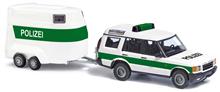 1/87 LAND ROVER DISCOVERY POLIZEI ÄNHANGER 1998