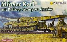 1/144 MINI ARMOR MÖRSER KARL RAILWAY TRANSPORT