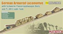 1/144 MINI ARMOR GERMAN ARMORED LOCOMOTIVE PZ.38T