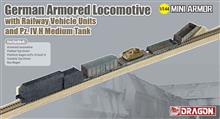 1/144 MINI ARMOR GERMAN ARMORED LOCOMOTIVE PZ.IV H