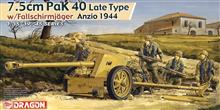 1/35 7.5CM PAK 40 LATE FALLSCHIRMJÄGER ANZIO 1944