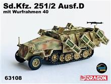 1/72 SD.KFZ.251 AUSF.D MIT WURFRAHMEN 40