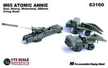 1/72 M65 ATOMIC ANNIE GUN HEAVY MOTORIZED 280MM FM