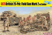 1/35 BRITISH 25-PDR. FIELD GUN MK.II LIMBER & CREW