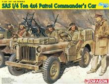 1/35 SAS 1/4 TON 4X4 PATROL COMMANDER'S CAR