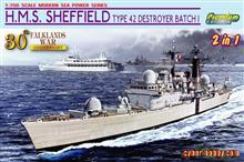 1/700 H.M.S. SHEFFIELD TYPE 42 DESTROYER BATCH I