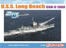 1/700 U.S.S. LONG BEACH CGN-9 1980 (4/24) *