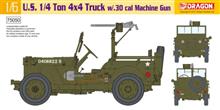 1/6 1/4-TON 4X4 TRUCK W/30-CAL MACHINE GUN (11/23) *