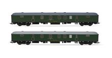 1/87 RENFE 2-SET DGDC-3000 POSTAL VAN OLIVE GREEN IV