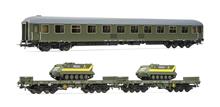 1/87 RENFE 3-SET 12000 + 2X PMM OLIVE GREEN MILITARY V