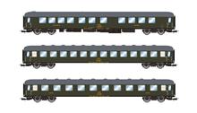 RENFE 3-UNIT SET EXPRESO COSTA BRAVA OLIVE GR. IV (9/23) *