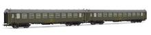 RENFE 2-P 5000 COACHES BB4 2ND CL OLIVE GR. IV (9/23) *