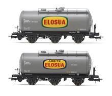 1/87 RENFE 2-UNIT 3-AXLE TANK WAGON ELOSUA IV