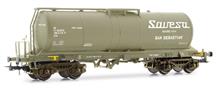 RENFE 4-AXLE WINE TANK WAGON SAVESA GREY IV-V