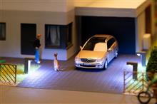 1/87 LED PADVERLICHTING ANTRACIET WARM WIT 3 ST.
