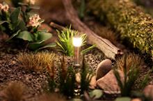 1/87 LED PADVERLICHTING ZILVER WARM WIT 3 ST.