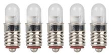 1/87 5 LED'S VOOR VERLICHTING BASIS, WARM WIT