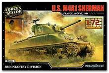 1/72 SHERMAN M4A1 U.S. MODEL KITS FRANCE AUGUST 1944