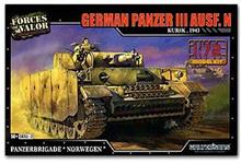 1/72 GERMAN PANZER III AUSF. N MODEL KITS NORWAY MAY 1945