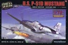1/72 P-51D MUSTANG U.S. MODEL KITS GREAT BRITAIN JAN 1945