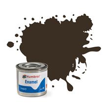 ENAMEL PAINT NO 10 SERVICE BROWN GLOSS 14 ML