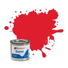 ENAMEL PAINT NO 19 BRIGHT RED GLOSS 14 ML