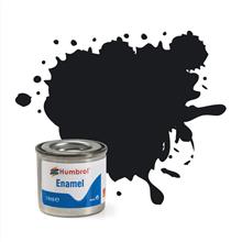 ENAMEL PAINT NO 21 BLACK GLOSS 14 ML