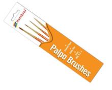 BRUSH PACK - PALPO 000, 0, 2, 4 NATURAL SABLE HAIR