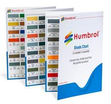 HUMBROL SHADE COLOUR CHART