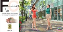 1/24 FASHION MODEL GIRLS FIGURE 2 PCS FC04